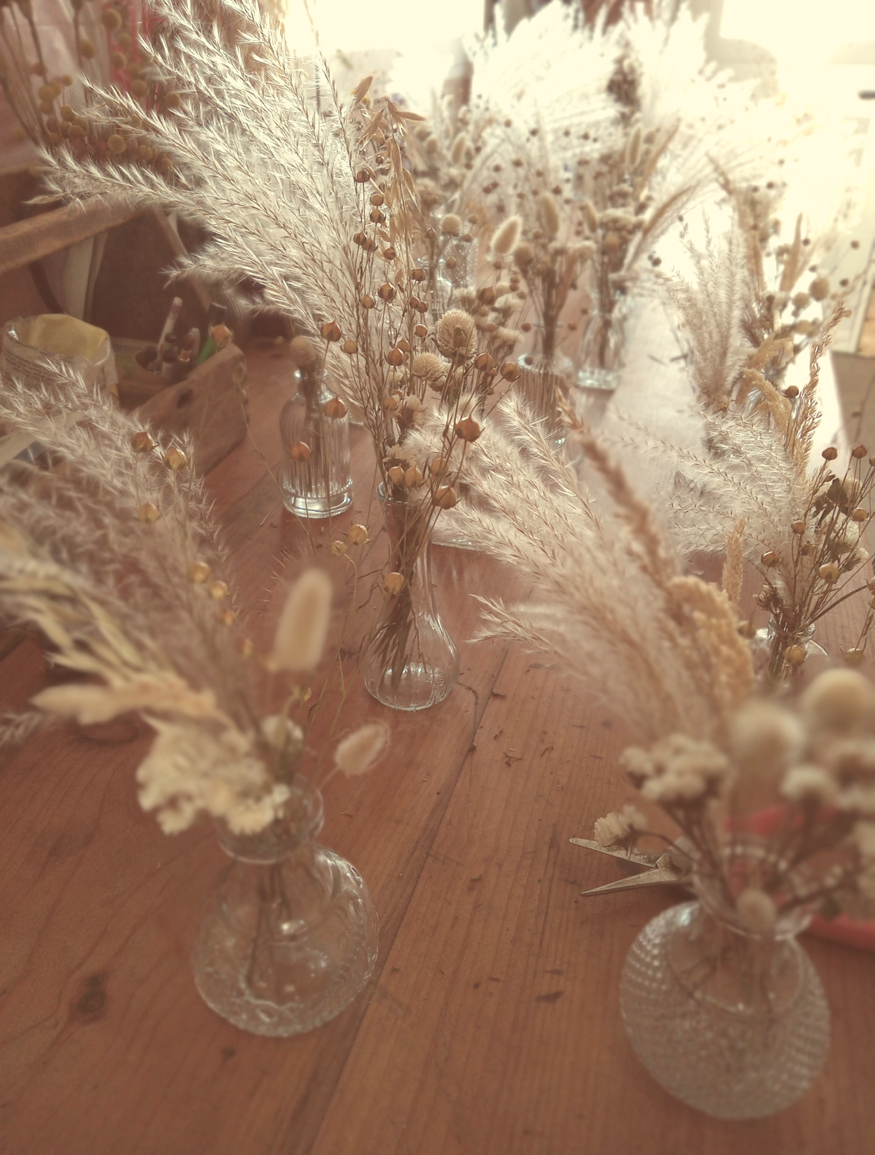 Bouquets fermiers fleurs locales